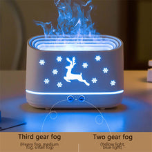 Load image into Gallery viewer, Elk Flame Humidifier Diffuser Mute Household Atmosphere Lamp Christmas Home Decorations