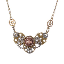 Load image into Gallery viewer, European And American Vintage Necklace Gear Pendant Necklace
