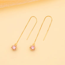 Load image into Gallery viewer, Cubic Zircon Earrings Female Personality Creative Fashion Earrings