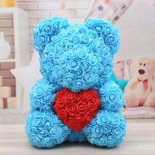 Load image into Gallery viewer, Bear Valentine's Day Rose Bear Christmas Gift