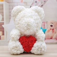 Load image into Gallery viewer, Bear Valentine's Day Rose Bear Christmas Gift