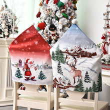 Load image into Gallery viewer, Christmas Decorations Cartoon Chair Covers