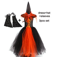Load image into Gallery viewer, Halloween Costume Witch Tutu Child