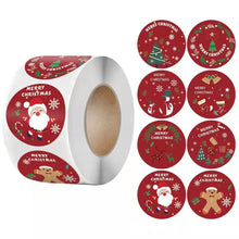 Load image into Gallery viewer, Christmas Decoration Gift Wrap Stickers