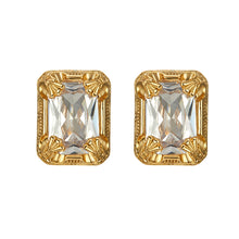 Load image into Gallery viewer, Retro Edging Gem Temperament Earrings Earrings Women