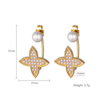 Load image into Gallery viewer, Retro Earrings Earrings Long Retro Geometric Earrings