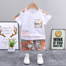 Load image into Gallery viewer, Boys' Casual Children's Children's Clothing Casual Short-sleeved Shorts