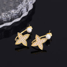 Load image into Gallery viewer, Retro Earrings Earrings Long Retro Geometric Earrings