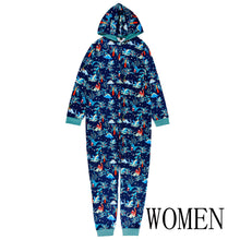 Load image into Gallery viewer, Clothing One-piece Christmas Parent-child Pajamas