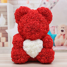 Load image into Gallery viewer, Bear Valentine's Day Rose Bear Christmas Gift