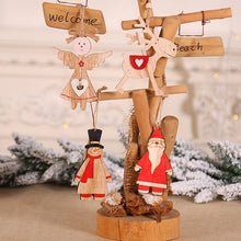Load image into Gallery viewer, Home Christmas Wooden Angel Decorations
