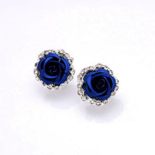 Load image into Gallery viewer, Earrings Source Wholesale Rose Flower Ear Clip Earrings