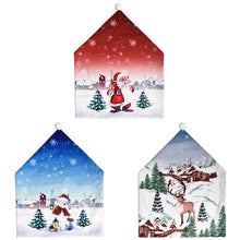 Load image into Gallery viewer, Christmas Decorations Cartoon Chair Covers