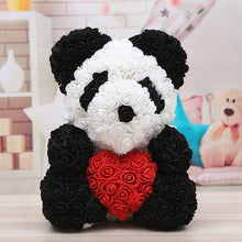 Load image into Gallery viewer, Bear Valentine's Day Rose Bear Christmas Gift
