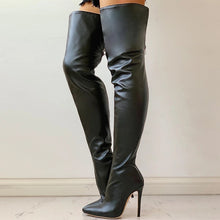 Load image into Gallery viewer, Fashionable Personality Over-the-knee Plus Size Women's Boots