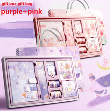 Load image into Gallery viewer, Antique Hand Ledger Gift Box Set Gift Stationery