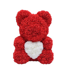 Load image into Gallery viewer, Bear Valentine's Day Rose Bear Christmas Gift