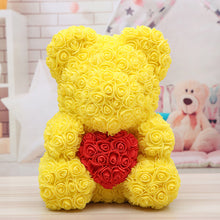 Load image into Gallery viewer, Bear Valentine's Day Rose Bear Christmas Gift