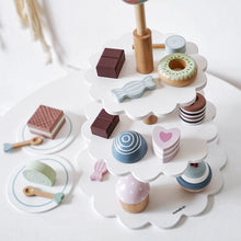 Load image into Gallery viewer, Girl's Birthday Gift Wooden Cake Toy