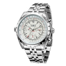 Load image into Gallery viewer, Double Calendar Automatic Mechanical Watch Mens Steel