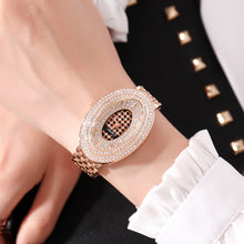 Load image into Gallery viewer, Watches Oval Set Diamond British Watch