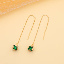 Load image into Gallery viewer, Cubic Zircon Earrings Female Personality Creative Fashion Earrings