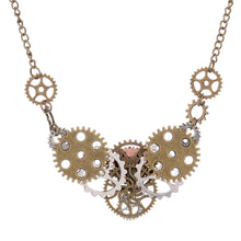 Load image into Gallery viewer, European And American Vintage Necklace Gear Pendant Necklace
