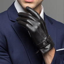 Load image into Gallery viewer, Men's Winter Warmth And Velvet Thick Sheepskin Cold-proof Gloves