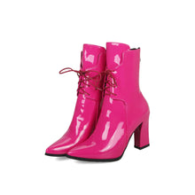 Load image into Gallery viewer, Thick High Heel Pointed Toe Women's Boots