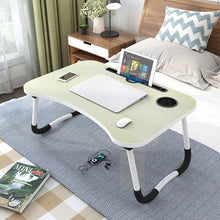 Load image into Gallery viewer, Portable Laptop Desk Home Foldable Laptop Table Notebook Study Laptop Stand Desk for Bed & Sofa Computer Table with Folding Legs