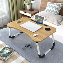 Load image into Gallery viewer, Portable Laptop Desk Home Foldable Laptop Table Notebook Study Laptop Stand Desk for Bed & Sofa Computer Table with Folding Legs