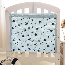 Load image into Gallery viewer, Bed Hanging Storage Bag Baby Cot Bed Brand Baby Cotton Crib Organizer 50*60cm Toy Diaper Pocket for Crib Bedding Set
