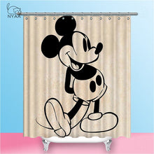 Load image into Gallery viewer, NYAA Mickey Shower Curtains Waterproof Polyester Fabric Bathroom Curtains For Home Decor