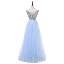 Load image into Gallery viewer, Elegant Ladies Backless Banquet Evening Dress Short and Long Fashion Bridesmaid wedding Pink Dress vestidos de fiesta