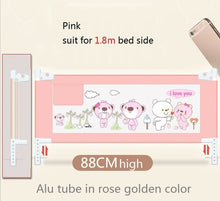 Load image into Gallery viewer, Portable travel bed guardrail baby playpen baby bed safeti Rails Security bed Fence