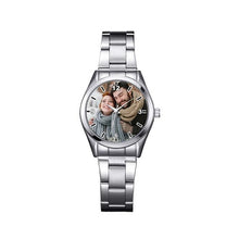 Load image into Gallery viewer, A3313 Custom logo Watch photo print Watches watch face Printing Wristwatch Customized Unique DIY Gift For lovers