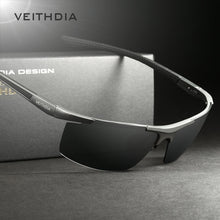 Load image into Gallery viewer, VEITHDIA Aluminum Magnesium Men's Sunglasses Polarized Coating Mirror Sun Glasses oculos Male Eyewear Accessories For Men 6588