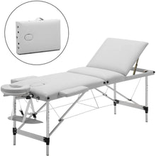 Load image into Gallery viewer, Beauty Bed Portable Massage Tables Aluminum Folding Cosmetic Bed Ergonomic Therapy Sofa Table Spa Salon Furniture