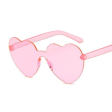 Load image into Gallery viewer, Love Heart Sunglasses Women Brand Designer New Fashion Cute Sexy Retro Cat Eye Vintage Cheap Sun Glasses Red Female