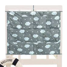 Load image into Gallery viewer, Bed Hanging Storage Bag Baby Cot Bed Brand Baby Cotton Crib Organizer 50*60cm Toy Diaper Pocket for Crib Bedding Set