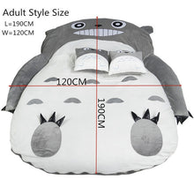 Load image into Gallery viewer, Folding Lazy Sofa Bed Adult Velvet Soft Super Warm Cartoon Cute Thicken Bed For Girls Child Beds With Pillow Bedroom Furniture