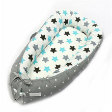 Load image into Gallery viewer, 80*50cm Baby Nest Bed Portable Crib Travel Bed Infant Toddler Cotton Cradle for Newborn Baby Bassinet Bed