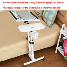 Load image into Gallery viewer, Mini Mordern Design Bed Side Table Desktop Adjustable Height Liftable For Laptop Desk Notebook Stand Tray With Wheel Movable