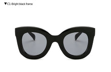Load image into Gallery viewer, LongKeeper Cat Eye Vintage Sunglasses Women 2020 Fashion Leopard Sun Glasses Sexy Ladies Eyewears UV400 Goggles Oval Glasses
