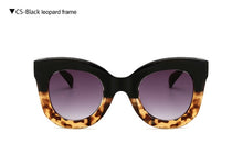 Load image into Gallery viewer, LongKeeper Cat Eye Vintage Sunglasses Women 2020 Fashion Leopard Sun Glasses Sexy Ladies Eyewears UV400 Goggles Oval Glasses