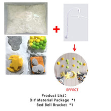 Load image into Gallery viewer, Baby Mobile Crib Holder Rattles Bracket Clockwork Music Box DIY Bed Bell Material Package Toy Pregnant Mom Handmade Toys Baby