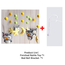 Load image into Gallery viewer, Baby Mobile Crib Holder Rattles Bracket Clockwork Music Box DIY Bed Bell Material Package Toy Pregnant Mom Handmade Toys Baby
