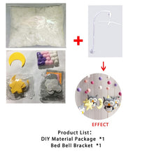 Load image into Gallery viewer, Baby Mobile Crib Holder Rattles Bracket Clockwork Music Box DIY Bed Bell Material Package Toy Pregnant Mom Handmade Toys Baby