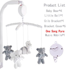 Load image into Gallery viewer, Baby Mobile Crib Holder Rattles Bracket Clockwork Music Box DIY Bed Bell Material Package Toy Pregnant Mom Handmade Toys Baby