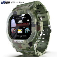 Load image into Gallery viewer, LOKMAT Ocean Smart Watch Men Fitness Tracker Blood Pressure Message Push Heart Rate Monitor Clock Smartwatch Women For Android
